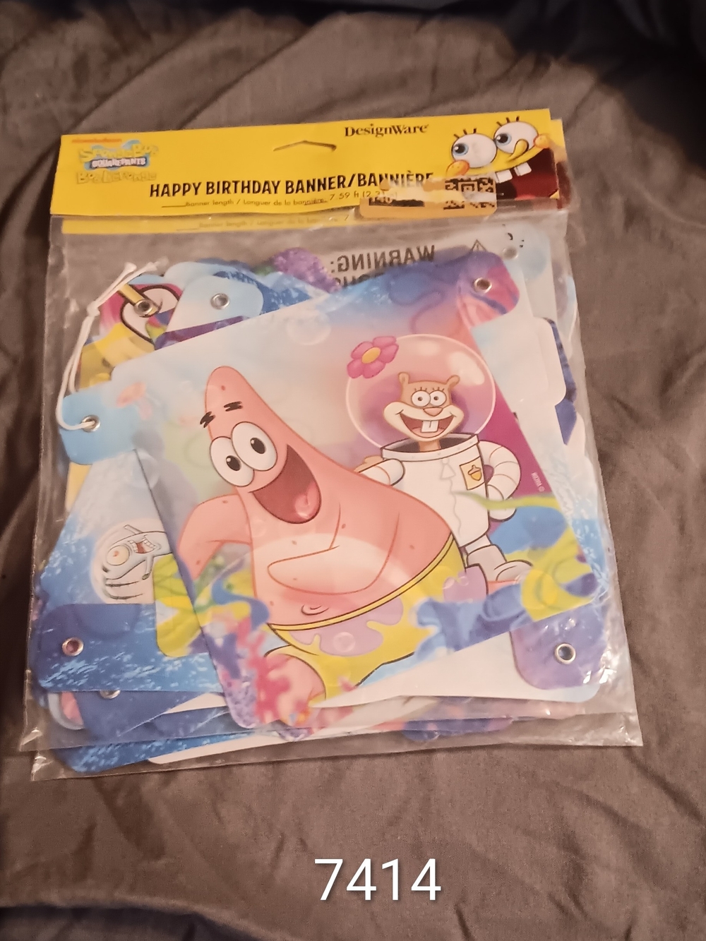 Sponge Bob Birthday Party Lot